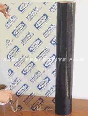 China Automobile Carpet Protector Film PE Self Adhesive Film for Surface Protection